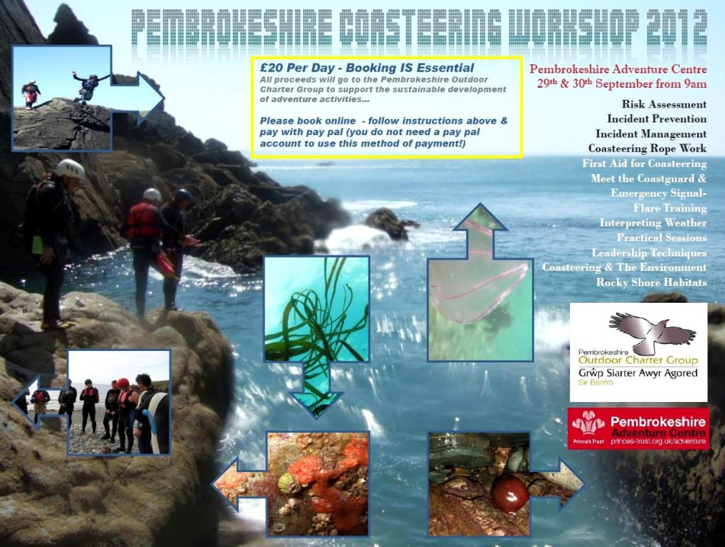 Coasteering Workshop content pic